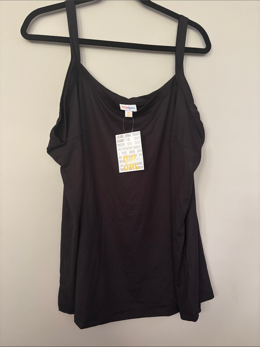 LuLaRoe Black Camisole Tank Top